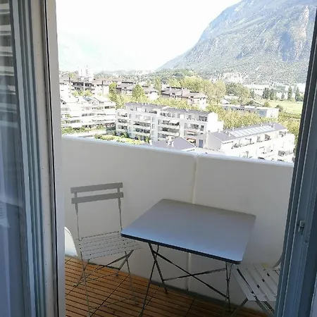 Studio Vue Imprenable Sierre Exterior foto